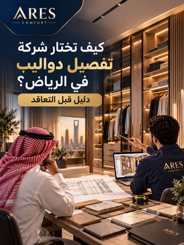 دليل اختيار دواليب فاخرة بالرياض